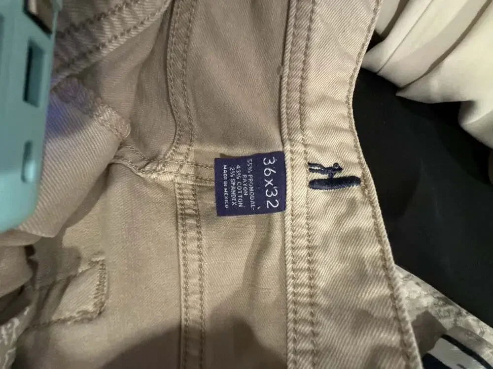 (4)johnnie-O Coastal Cotton Five-Pocket Stretch Twill Pants, Size 36x32